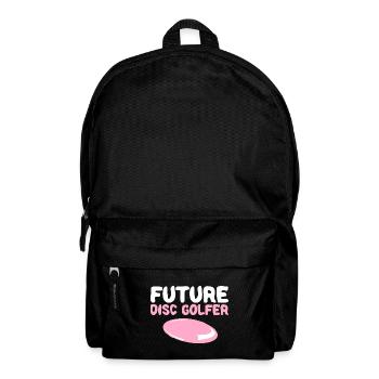 Future Disc Golfer Disc Golf Buddy Baby Girl - Backpack - black - Front