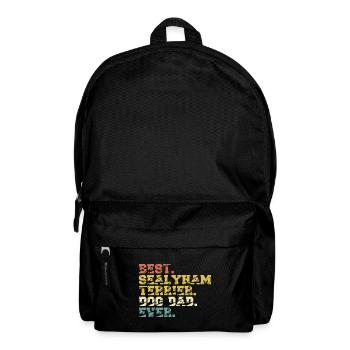 Sealyham Terrier Dad Papa Master Dog Papa - Backpack - black - Front