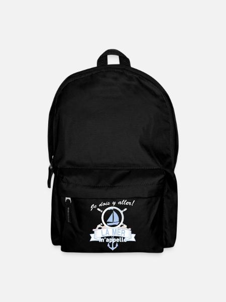 La mer m'appelle - Sac à dos - noir