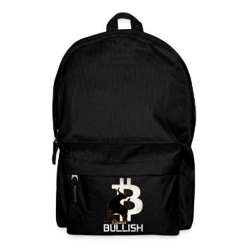 BITCOIN Bullish BLACK BULL Bitcoin Bull Market - Backpack - black - Front