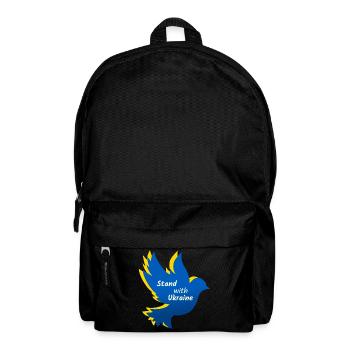 Ukraine Peace Dove - Backpack - black - Front