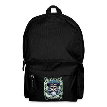 Sailor Skull Skull Captain Ahoy Ship - Backpack - black - Front