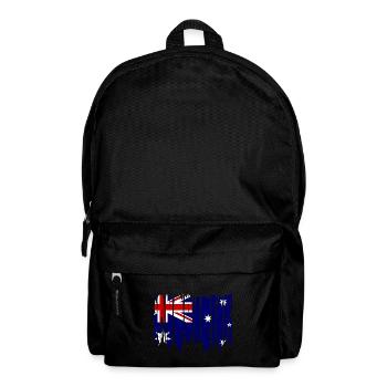 Australien Flagge Down Under Australische Fahne - Rucksack - Schwarz - Vorne