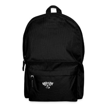 Rock Love seit den sechziger Jahren - Rucksack - Schwarz - Vorne