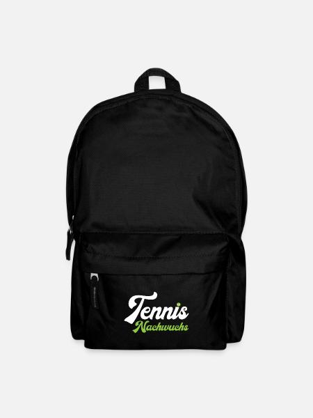Tennis Motiv für Kinder -Tennis Nachwuchs - Rucksack - Schwarz