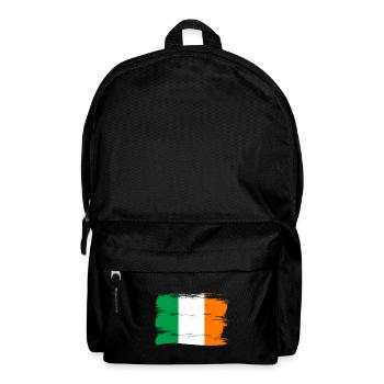 Ireland Flag Vintage Irish Flag Dublin - Backpack - black - Front