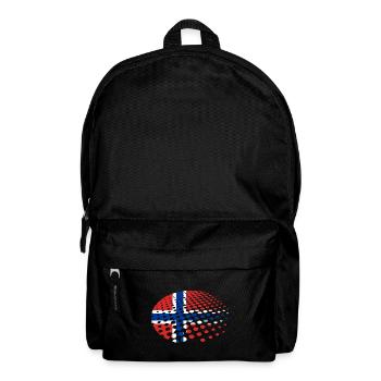 Norwegen Flagge Skandinavien Norwegische Fahne - Rucksack - Schwarz - Vorne