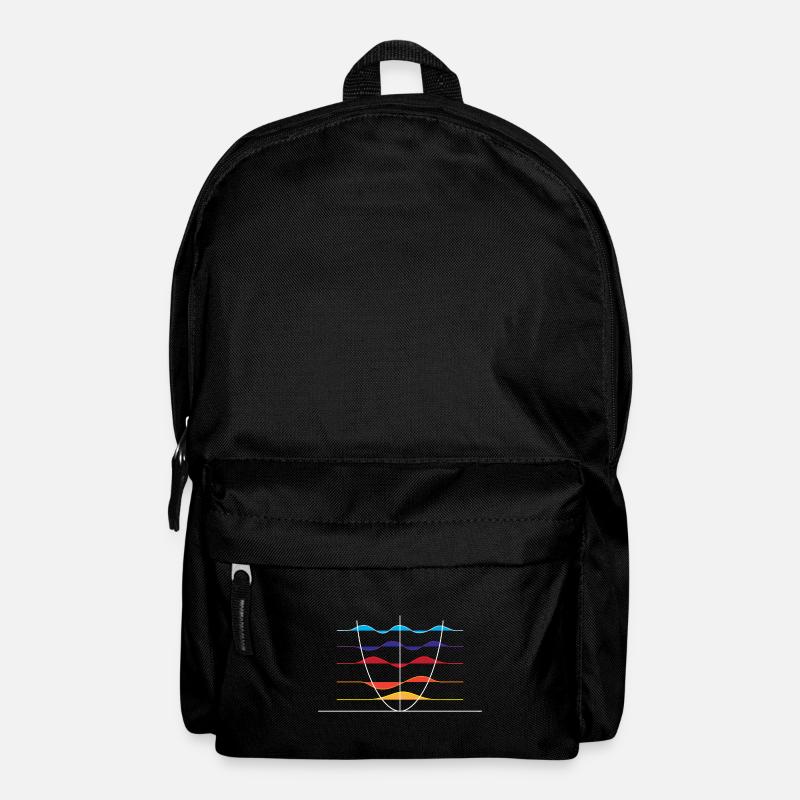 Physik Wellenüberlagerung - Rucksack - Schwarz