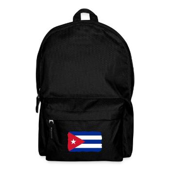 Cuba Flag Caribbean Vacation Cuba Travel Havana - Backpack - black - Front