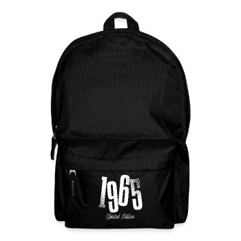 1965 Jahrgang Geburtstag Baujahr Geboren - Rucksack - Schwarz - Vorne