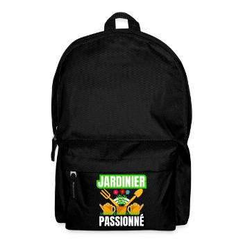 jardinier passionné - Sac à dos - noir - Devant