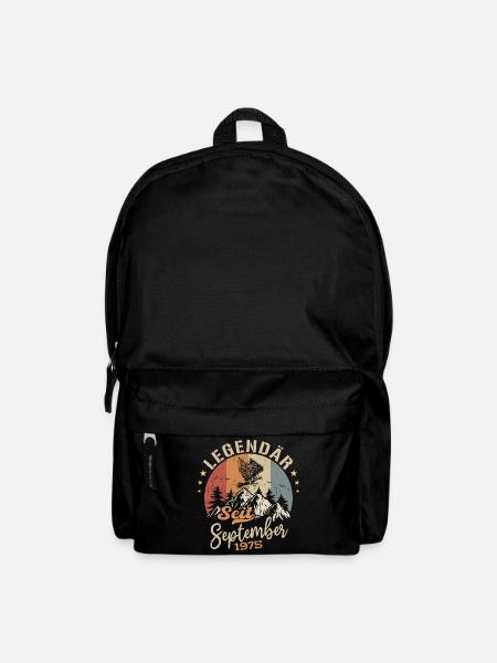 September 1975 - September 1975 Jahrestag 1975 - Rucksack - Schwarz