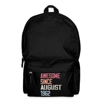 1962 August - Birthday Gift August 1962 August - Backpack - black - Front