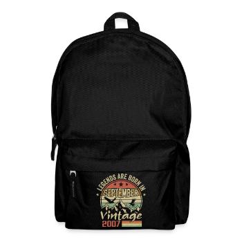September 2007 Birthday Gift September 2007 - Backpack - black - Front