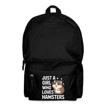 Hamster - Rucksack - Schwarz - Vorne
