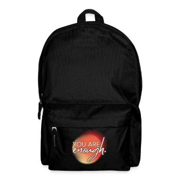 You're Enough - Backpack - black - Front