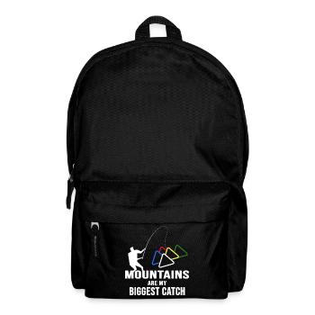 Bergfex Bergsteiger Alpinist Bergwandern - Rucksack - Schwarz - Vorne