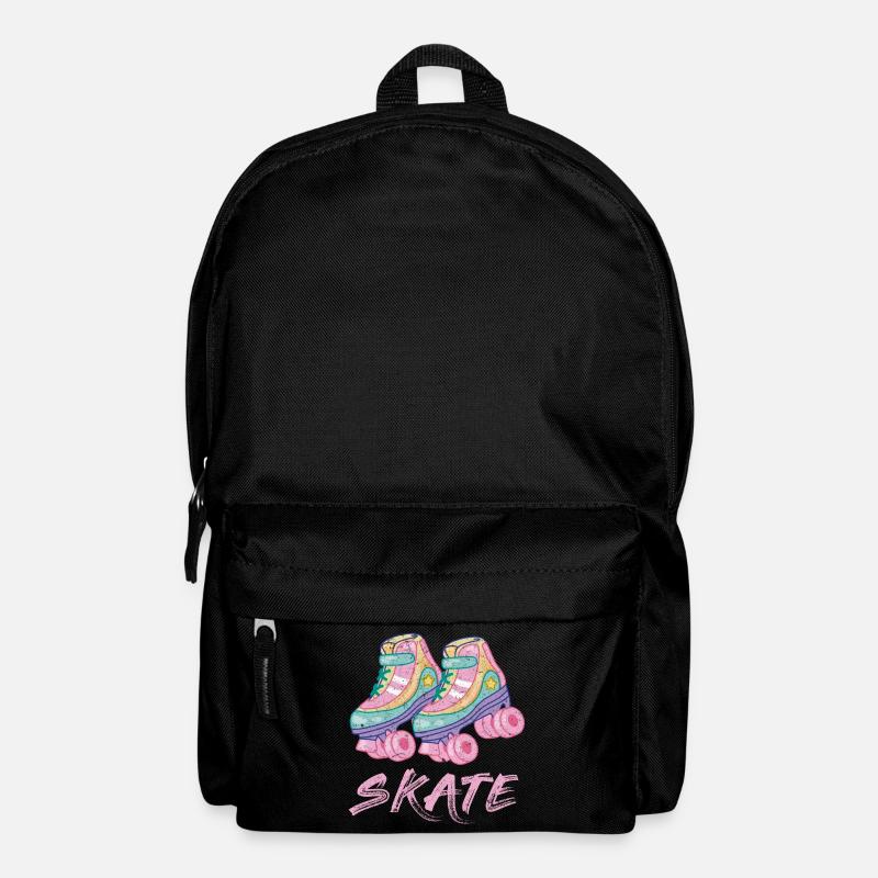 Rollschuh Roller Skate Design - Rucksack - Schwarz