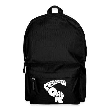 Goalie Hopp Schwiiz Schweizer Mauer Fußball Tee - Rucksack - Schwarz - Vorne