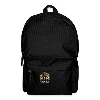 62 Ans Anniversaire Vintage Né en Août 1960 - Sac à dos - noir - Devant