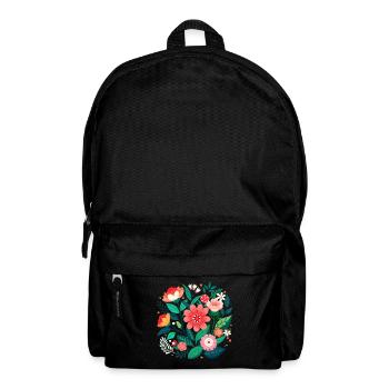 Floral Design: Elegance That Lasts - Backpack - black - Front