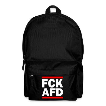 Fck afd - Rucksack - Schwarz - Vorne