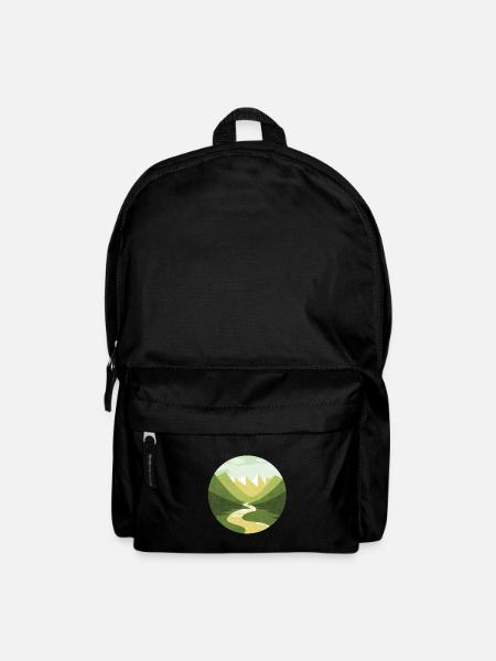 Wandern Berge Natur Camp - Rucksack - Schwarz