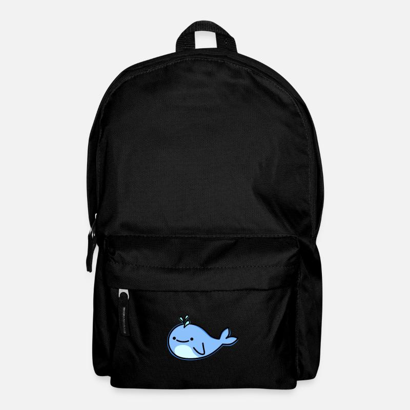 Süßer Wal - Rucksack - Schwarz