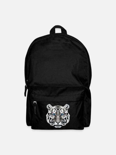 Tiger Polygon - Rucksack - Schwarz
