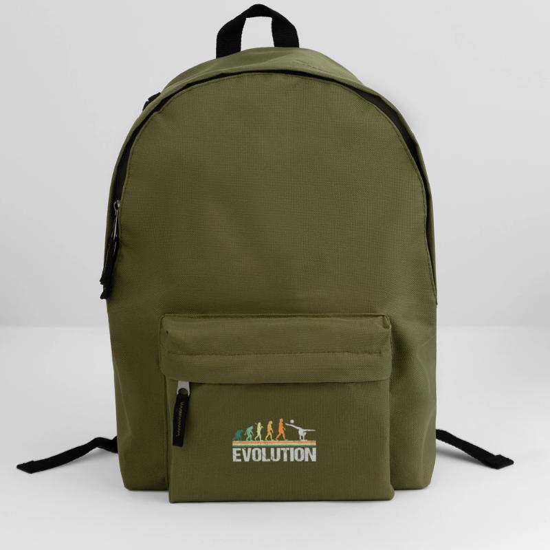 Rhythmic Gymnastics Evolution Retro Funny Backpack