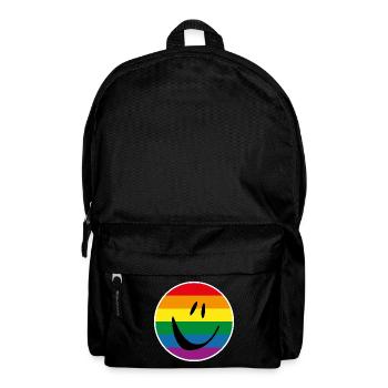 LGBT Gay Gay Lesbian Bi - Backpack - black - Front