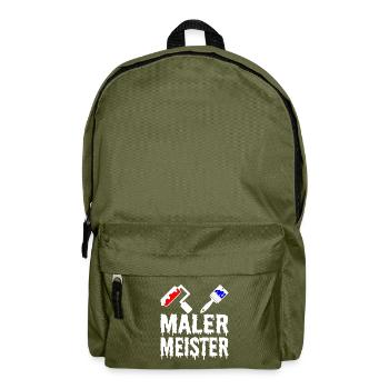 Painter master exam master painter painter - Backpack - olive green - Front