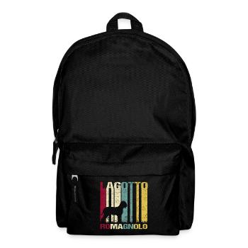 Lagotto Romagnolo Vintage - Rucksack - Schwarz - Vorne