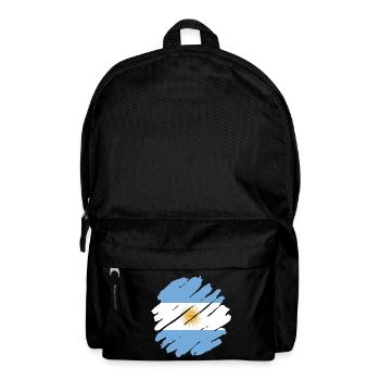 Argentine Drapeau Amérique du Sud Drapeau argentin - Sac à dos - noir - Devant