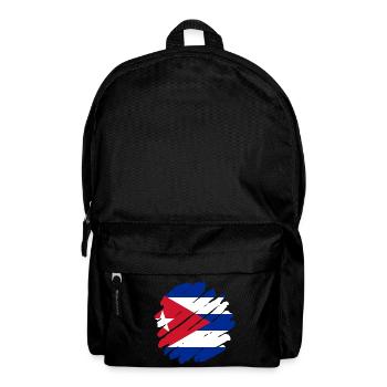 Cuba Flag Caribbean Holiday Cuba Travel Havana - Backpack - black - Front