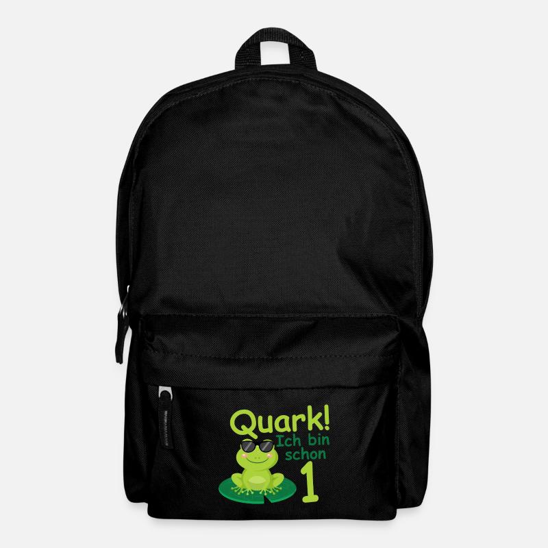 Geburtstagsshirt 1 jahr Frosch baby Mädchen Junge - Rucksack - Schwarz