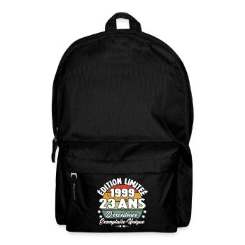 Cadeau 23 ans d'excellence / Édition limitée 1999 - Sac à dos - noir - Devant