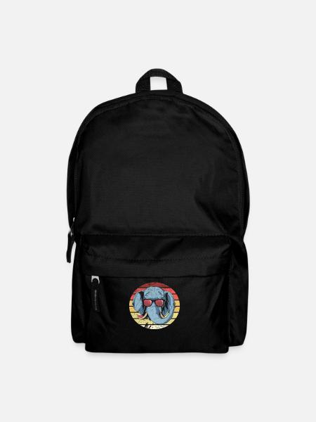 Eléphant d’Afrique - Sac à dos - noir