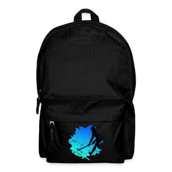 Field hockey hockey fan articles "blue Hockey-art" - Backpack - black - Front