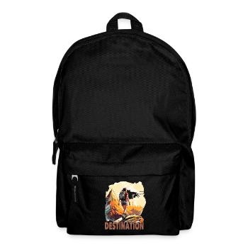 Wandern Frau Berge Destination - Rucksack - Schwarz - Vorne