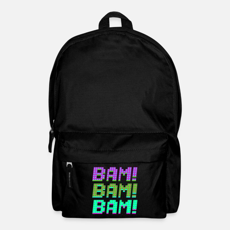 bam bam bam - Rucksack - Schwarz
