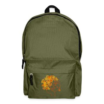 woman's fall - Sac à dos - vert olive - Devant