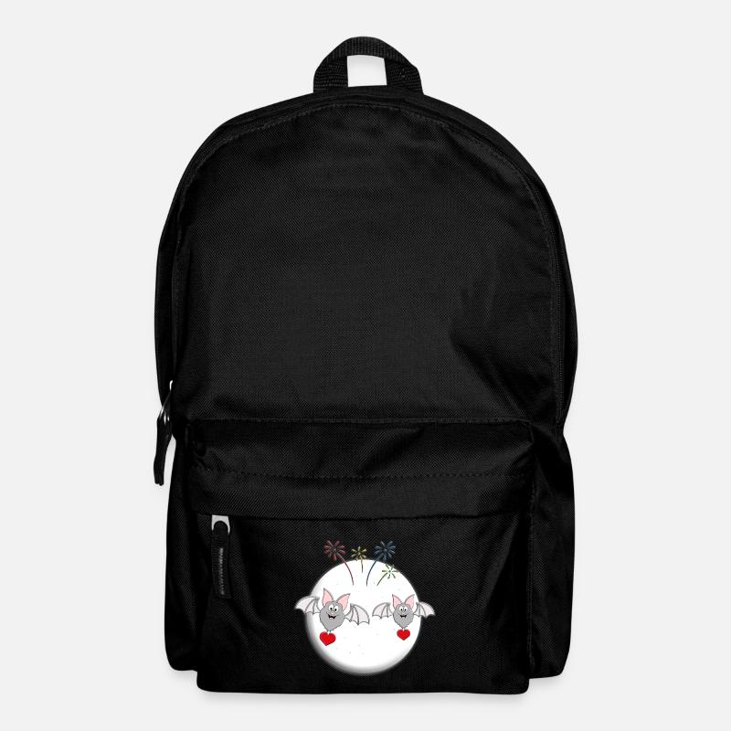 VERKNALLTE FLEDERMÄUSE - Rucksack - Schwarz
