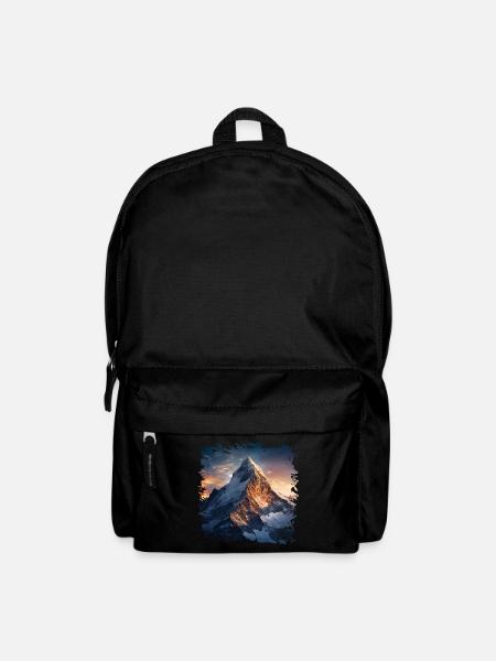 Bergsteigen am Matterhorn - Rucksack - Schwarz