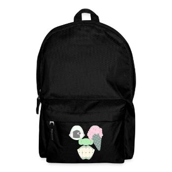 EIN KLASSIKER - Rucksack - Schwarz - Vorne