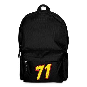 71 Zahl Comic - Rucksack - Schwarz - Vorne