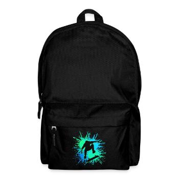 patineur - Sac à dos - noir - Devant