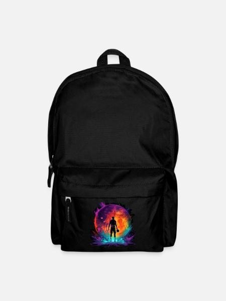 Basketballspieler im Kunst Design für Sport Fans - Rucksack - Schwarz