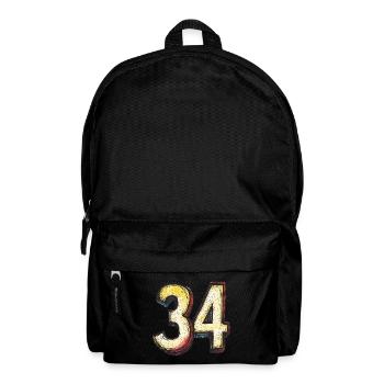Bande dessinée à 34 numéros - Sac à dos - noir - Devant