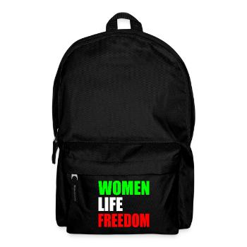 Women life freedom - Sac à dos - noir - Devant